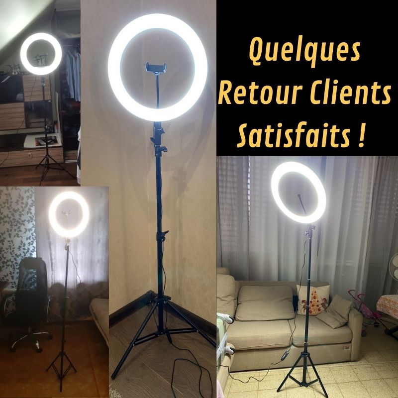 Ring Light avec trépied 1m60 - Noutboutikpei